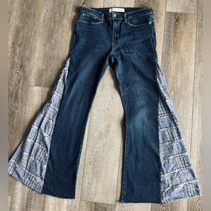 Up cycled denim jeans. Levi’s ladies size 12